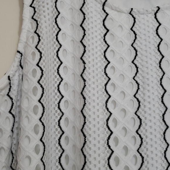 Susan Graver Fully Lined Stretch Sleveless  Top - Picture 2 of 12